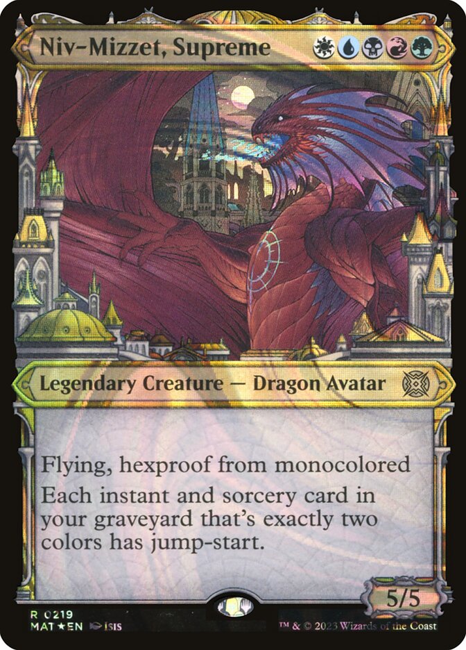 Niv-Mizzet, Supreme (Halo Foil)