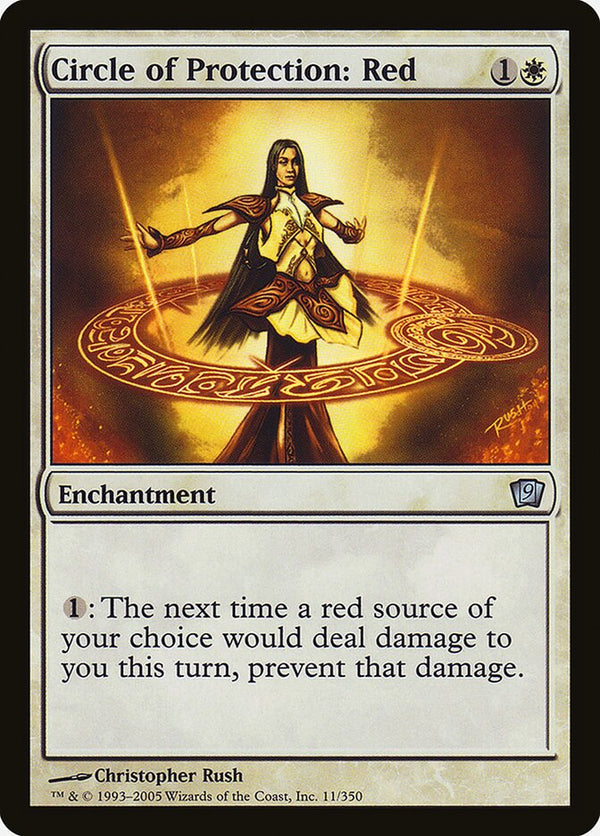 Circle of Protection: Red - Magic: The Gathering