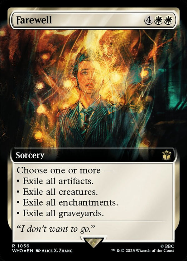 Farewell (Extended Art) (Surge Foil) - Magic: The Gathering