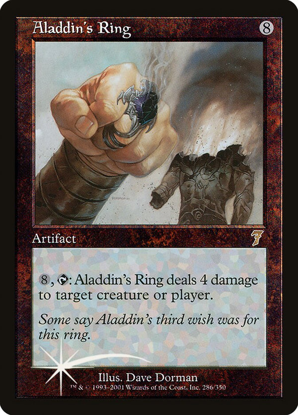 Aladdin's Ring - Magic: The Gathering