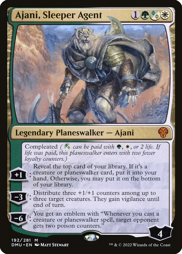 Ajani, Sleeper Agent - Magic: The Gathering