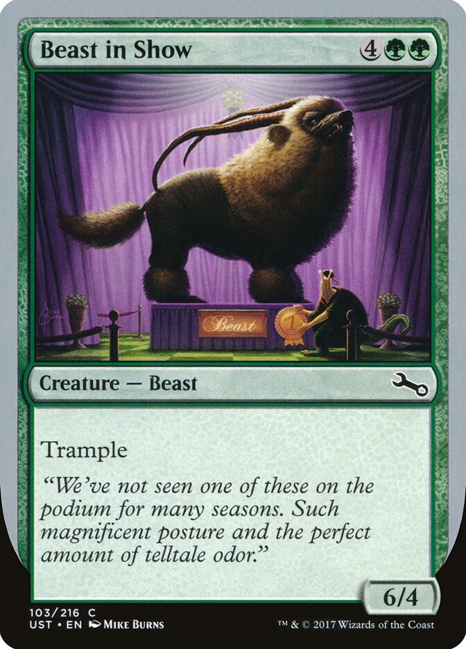 Beast in Show (B)