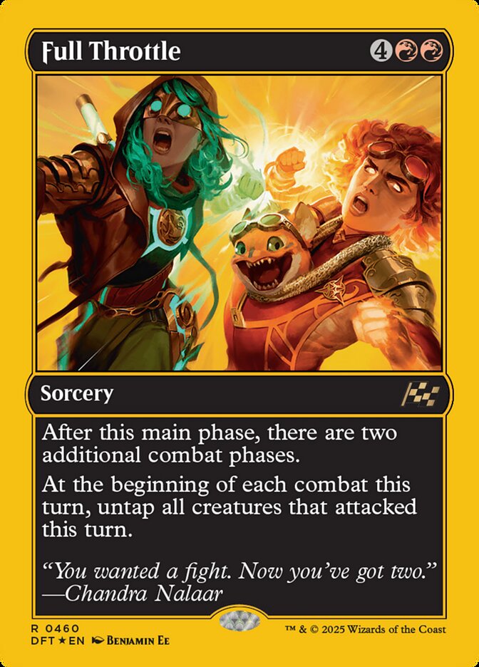Full Throttle (First-Place Foil)