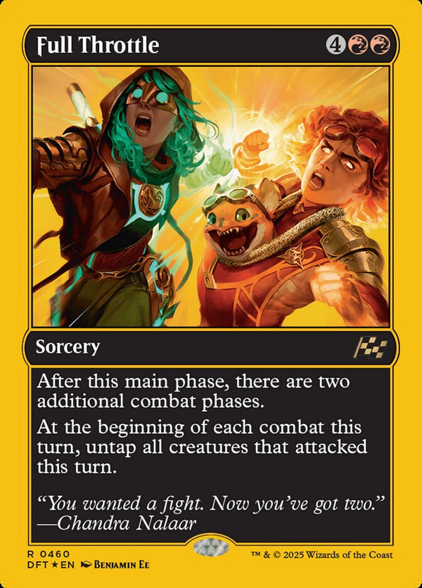 Full Throttle (First-Place Foil) - Magic: The Gathering