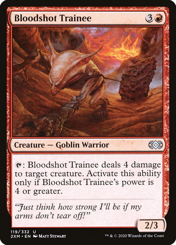 Bloodshot Trainee - Magic: The Gathering