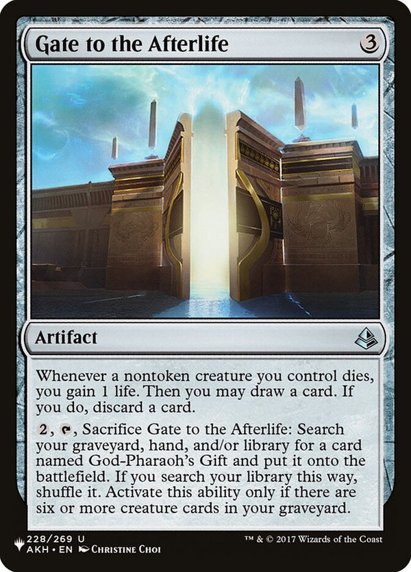 Gate to the Afterlife - Magic: The Gathering