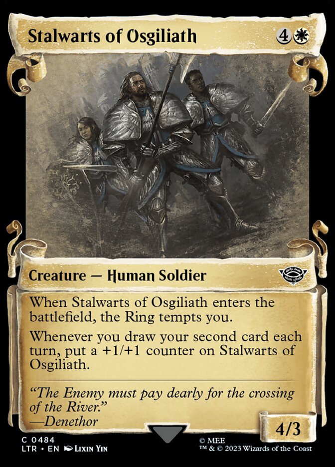 Stalwarts of Osgiliath (Showcase Scrolls)