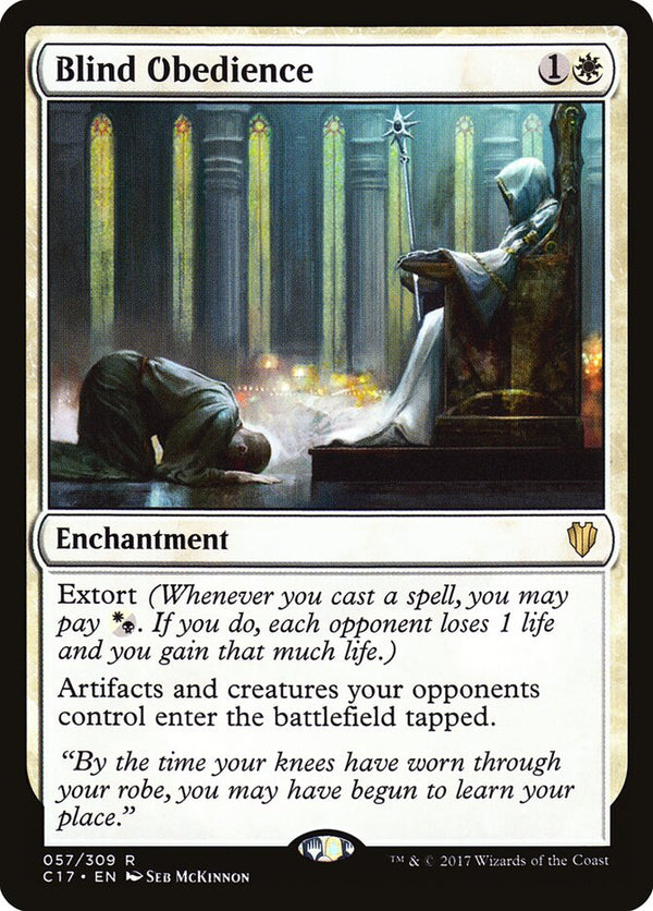 Blind Obedience - Magic: The Gathering