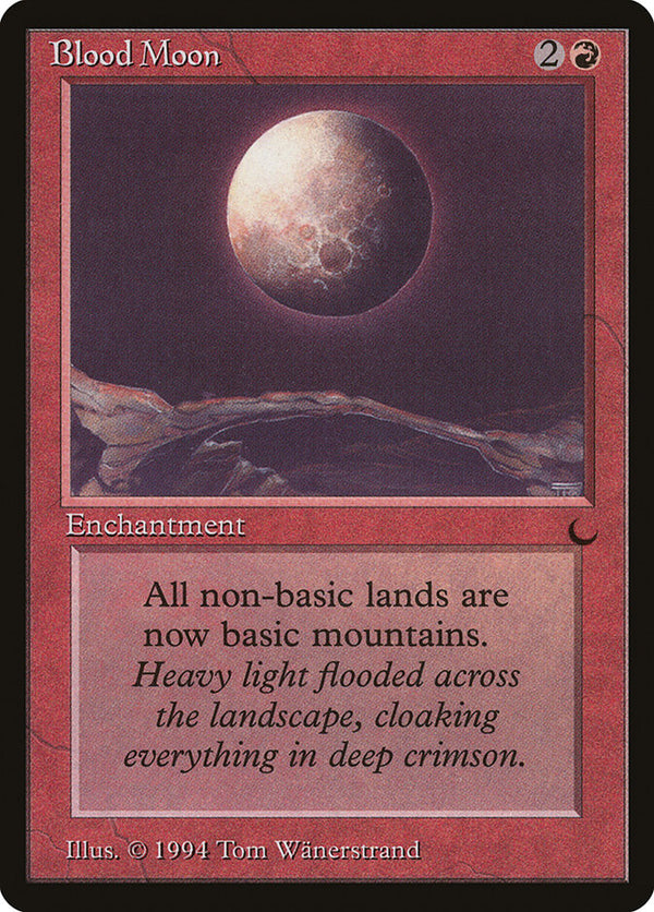 Blood Moon - Magic: The Gathering