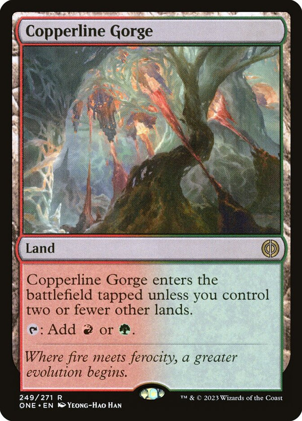 Copperline Gorge - Magic: The Gathering