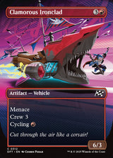 Clamorous Ironclad (Borderless) - Magic: The Gathering