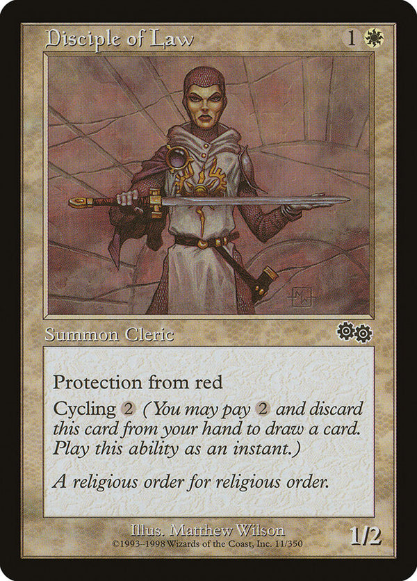 Disciple of Law - Magic: The Gathering