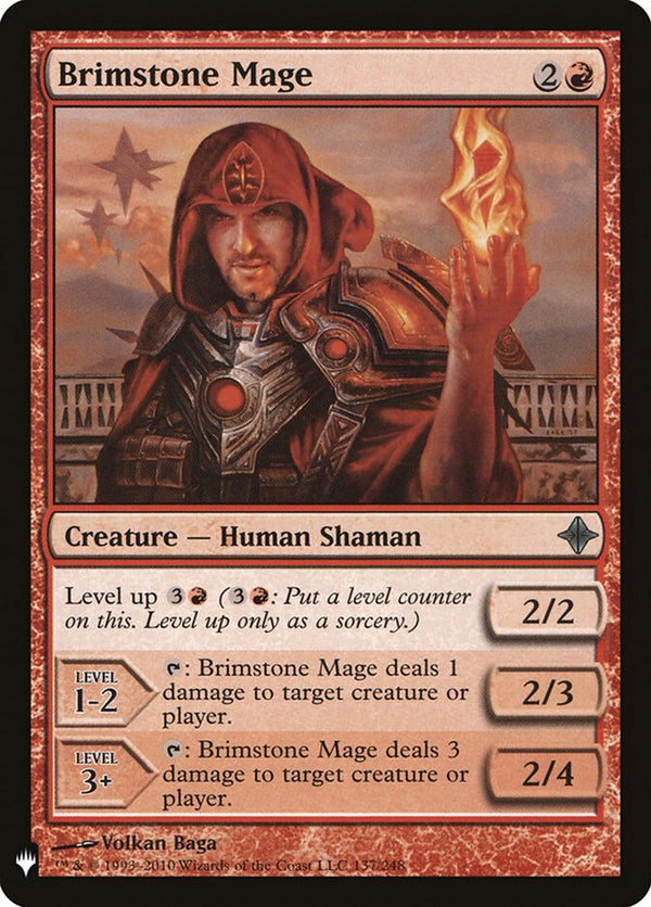 Brimstone Mage - Magic: The Gathering