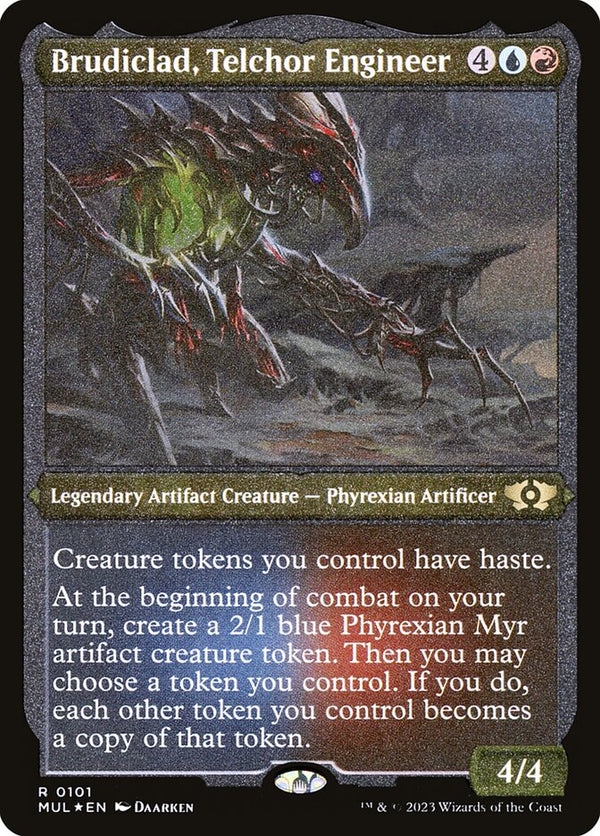 Brudiclad, Telchor Engineer (Foil Etched) - Magic: The Gathering