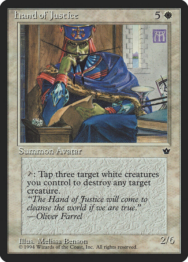Hand of Justice - Magic: The Gathering