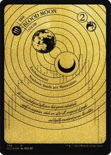Blood Moon (Foil Etched) (Gold) - Magic: The Gathering