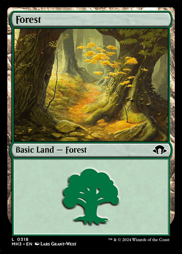 Forest (0318) - Magic: The Gathering