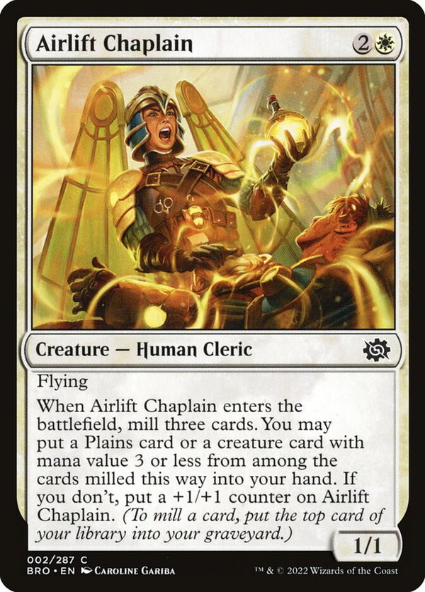 Airlift Chaplain - Magic: The Gathering