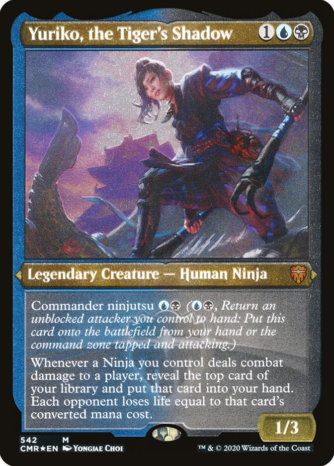 Yuriko, the Tiger's Shadow (Foil Etched)