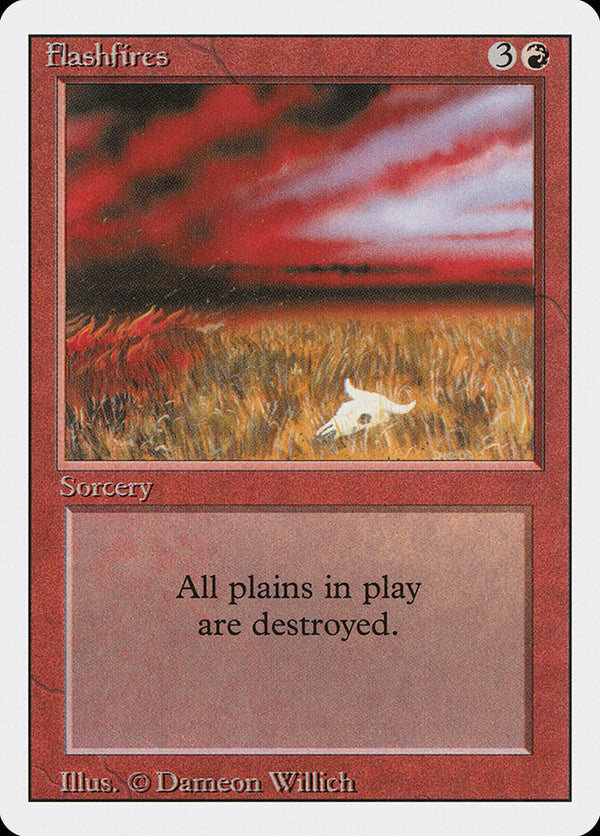 Flashfires - Magic: The Gathering
