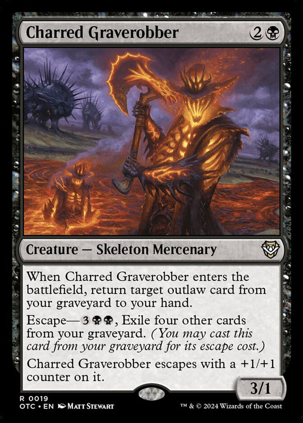 Charred Graverobber - Magic: The Gathering