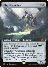 Clay Champion (Extended Art) - Magic: The Gathering