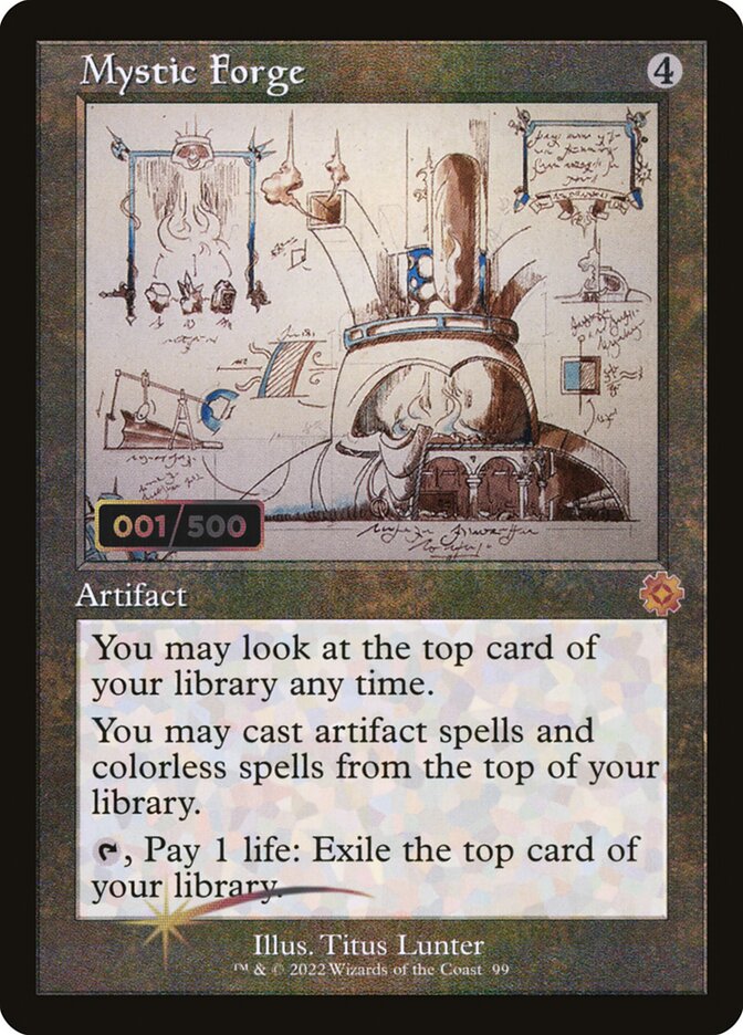 Mystic Forge (Schematic) (Serial Numbered)