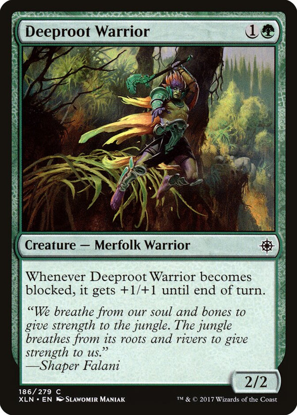 Deeproot Warrior - Magic: The Gathering