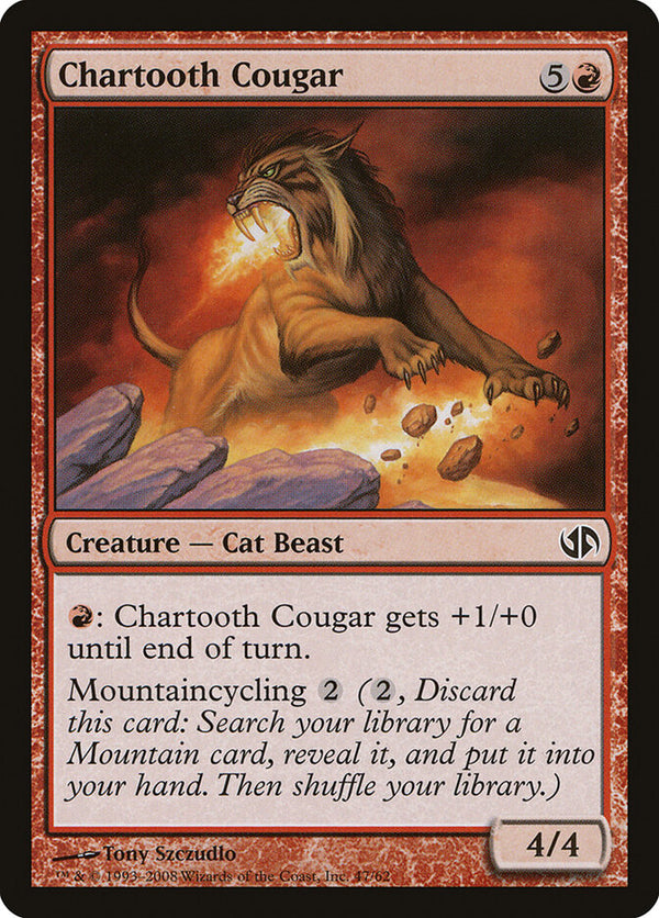 Chartooth Cougar - Magic: The Gathering