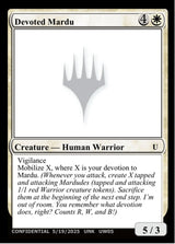 Devoted Mardu - Magic: The Gathering