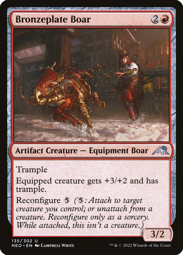 Bronzeplate Boar - Magic: The Gathering