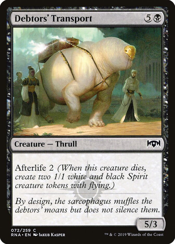Debtors' Transport - Magic: The Gathering