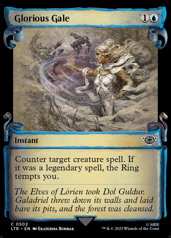 Glorious Gale (Showcase Scrolls) - Magic: The Gathering