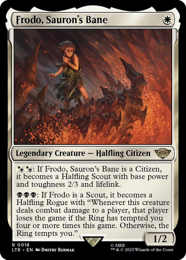 Frodo, Sauron's Bane - Magic: The Gathering