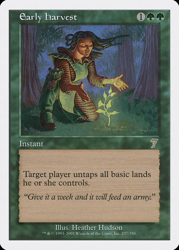 Early Harvest - Magic: The Gathering