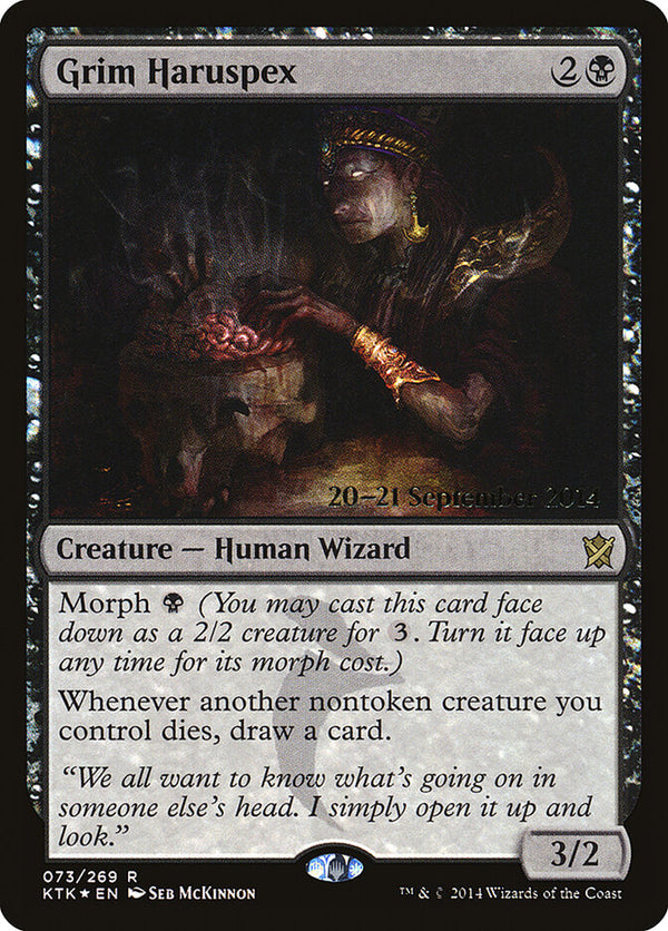 Grim Haruspex - Magic: The Gathering
