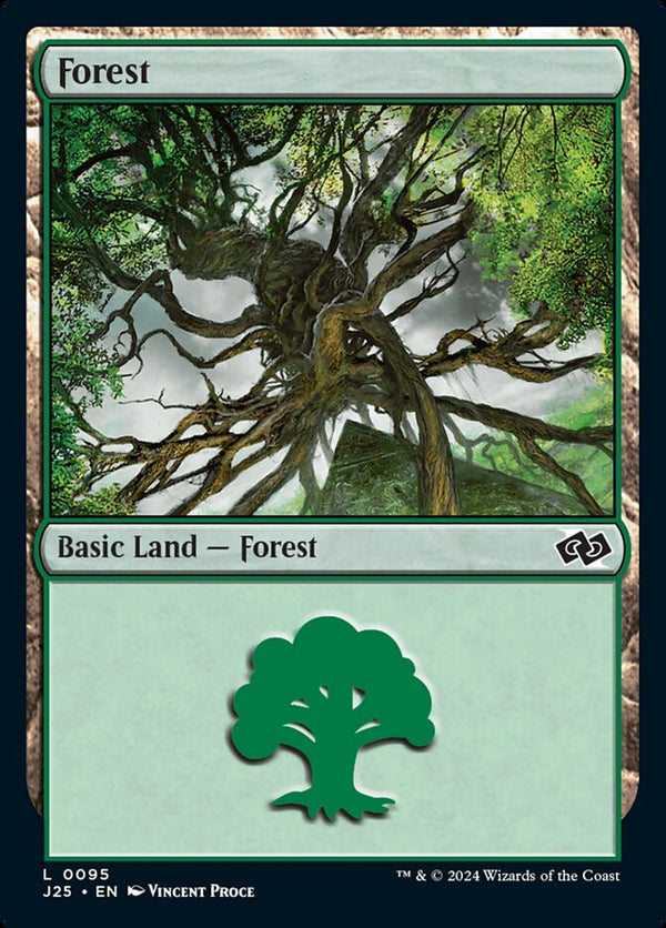 Forest (0095) - Magic: The Gathering