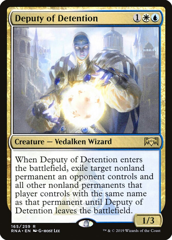 Deputy of Detention - Magic: The Gathering