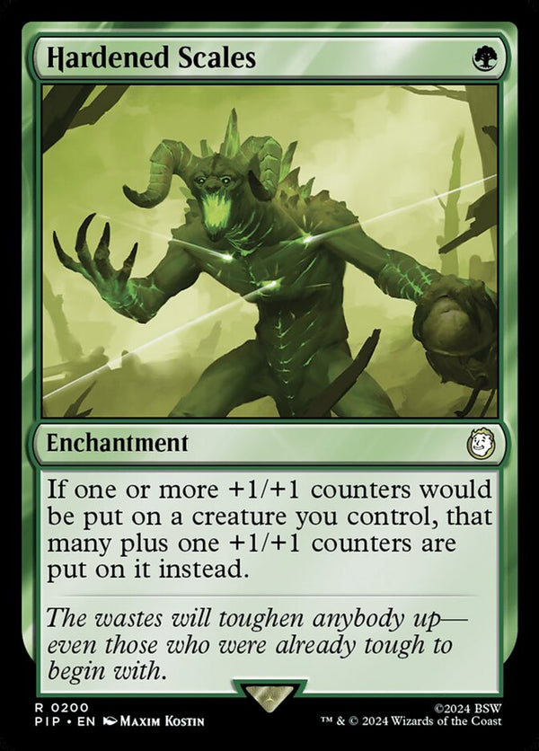Hardened Scales - Magic: The Gathering