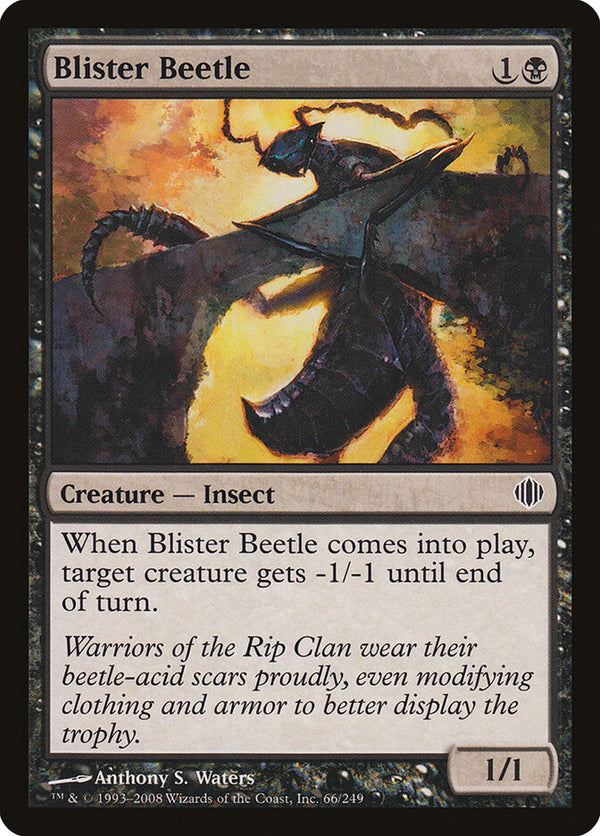 Blister Beetle - Magic: The Gathering
