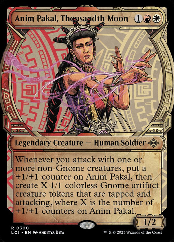 Anim Pakal, Thousandth Moon (Showcase) - Magic: The Gathering