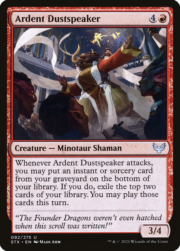 Ardent Dustspeaker - Magic: The Gathering