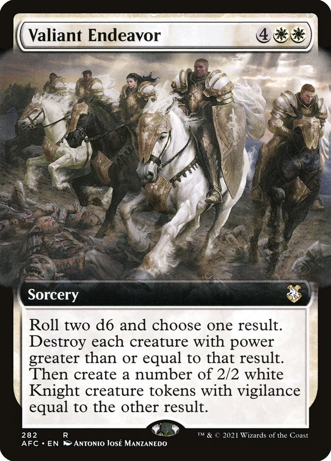 Valiant Endeavor (Extended Art)