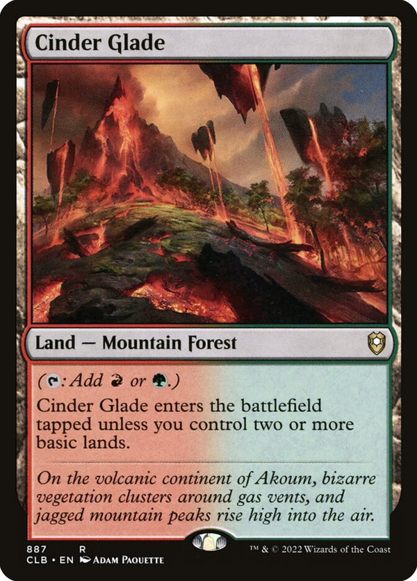 Cinder Glade - Magic: The Gathering