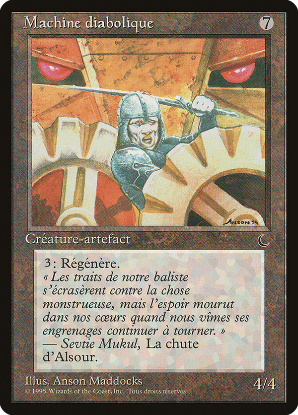 Diabolic Machine (French) - "Machine diabolique" - Magic: The Gathering