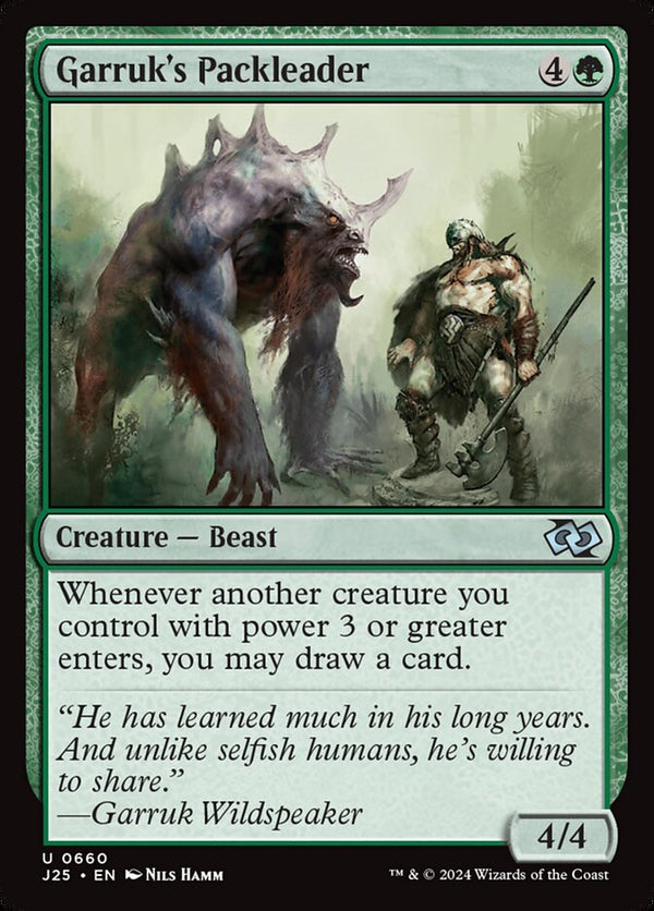 Garruk's Packleader - Magic: The Gathering