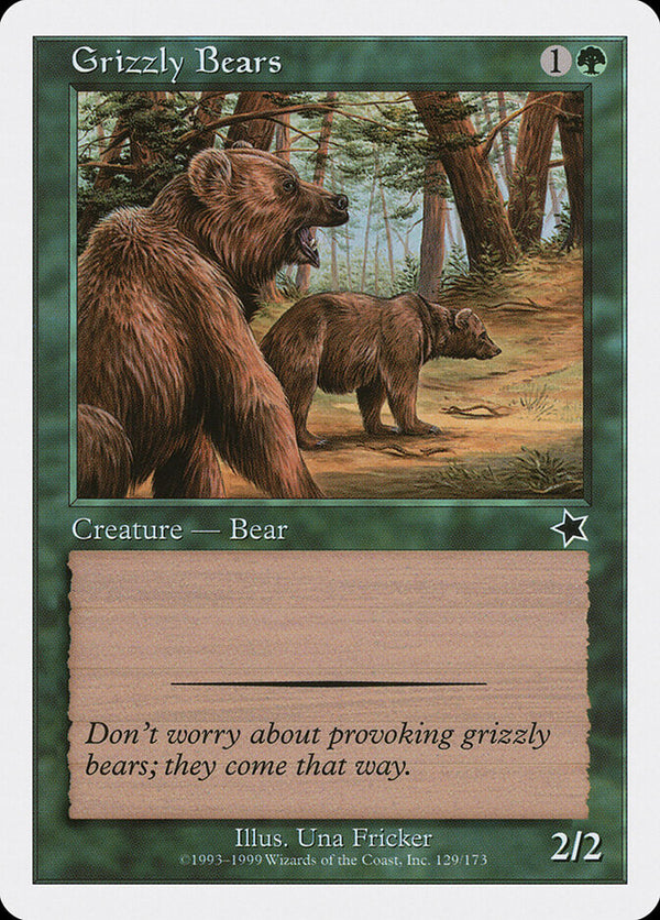 Grizzly Bears - Magic: The Gathering