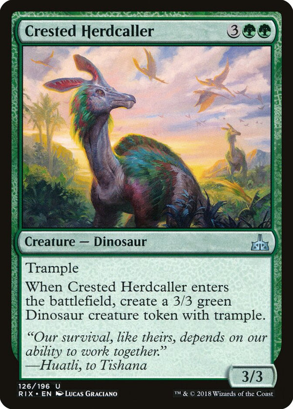Crested Herdcaller - Magic: The Gathering