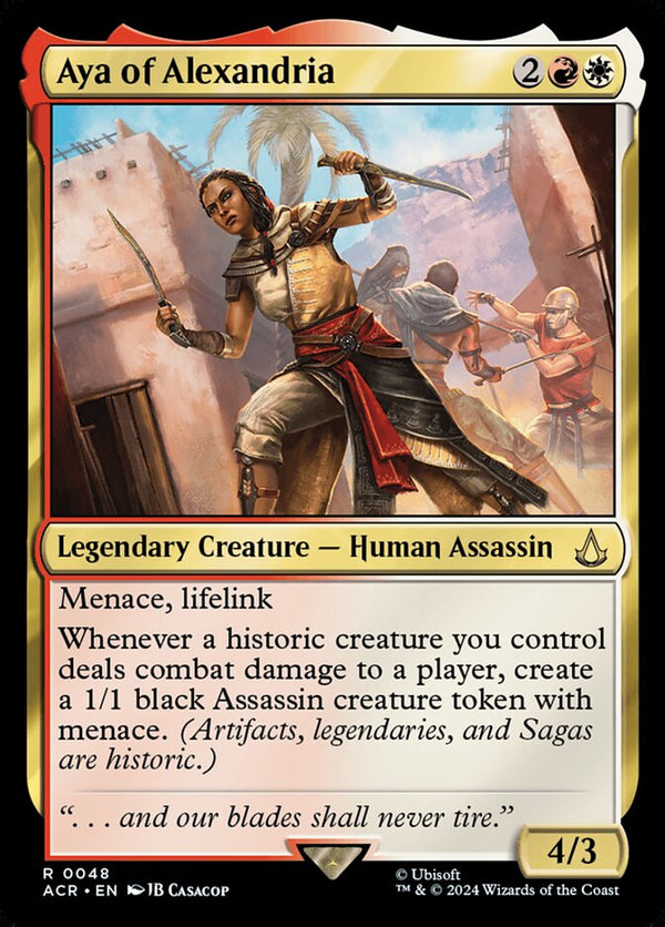 Aya of Alexandria - Magic: The Gathering