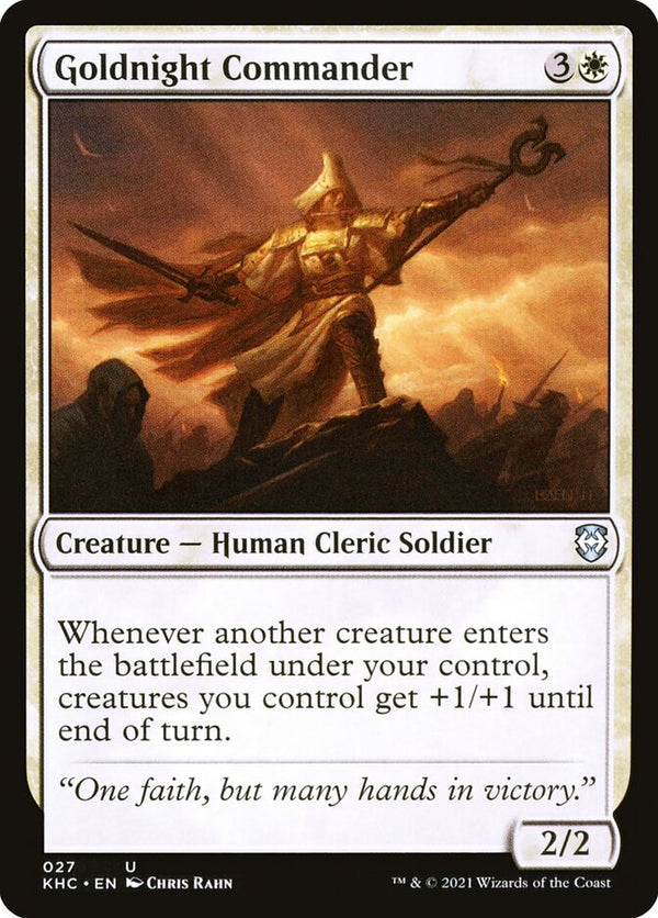 Goldnight Commander - Magic: The Gathering